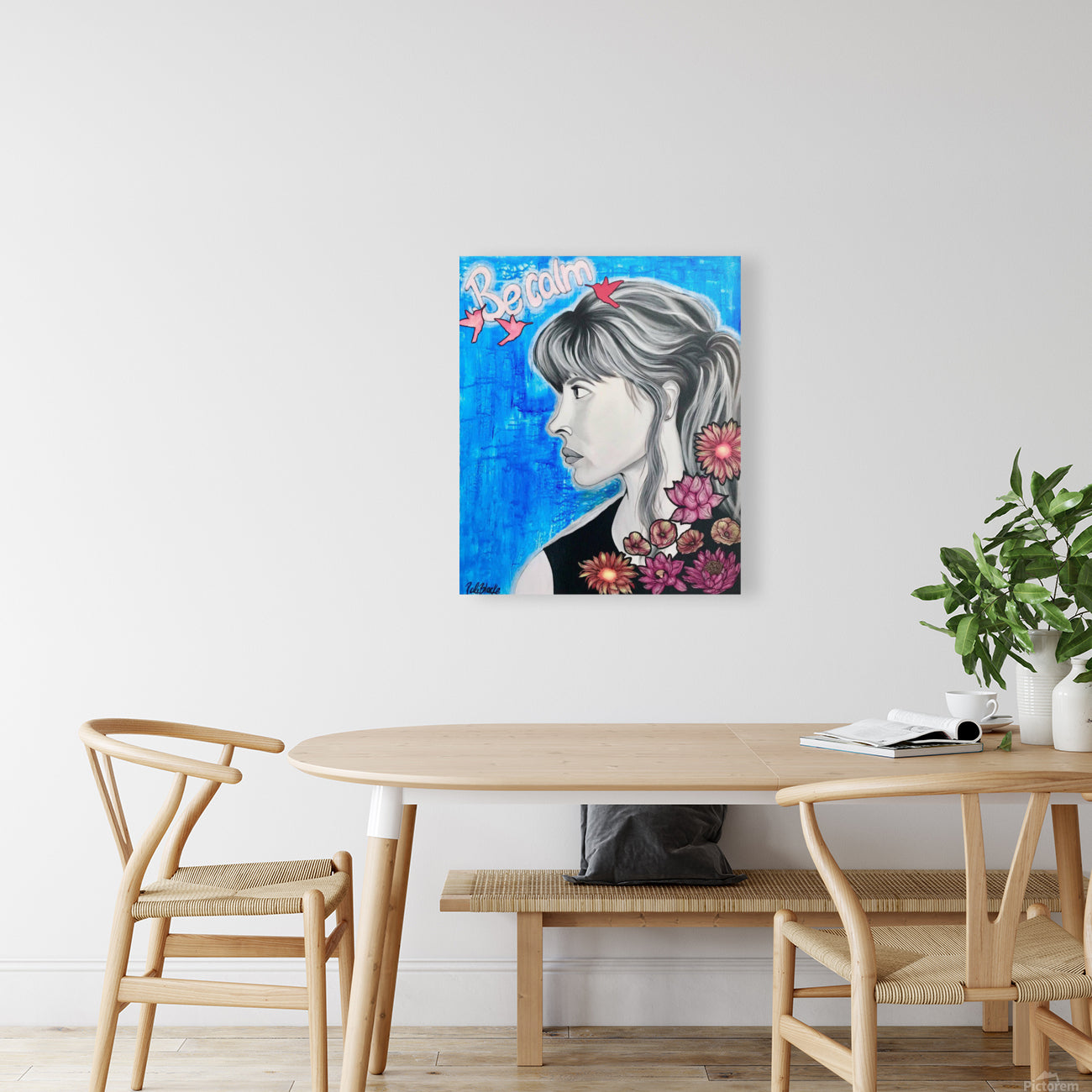 Giclée Stretched Canvas Print